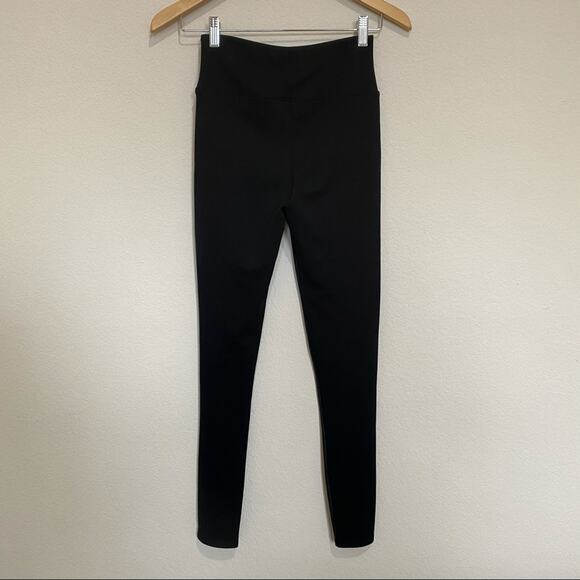 SPANX Faux Leather Panel Leggings - Picture 3 of 4